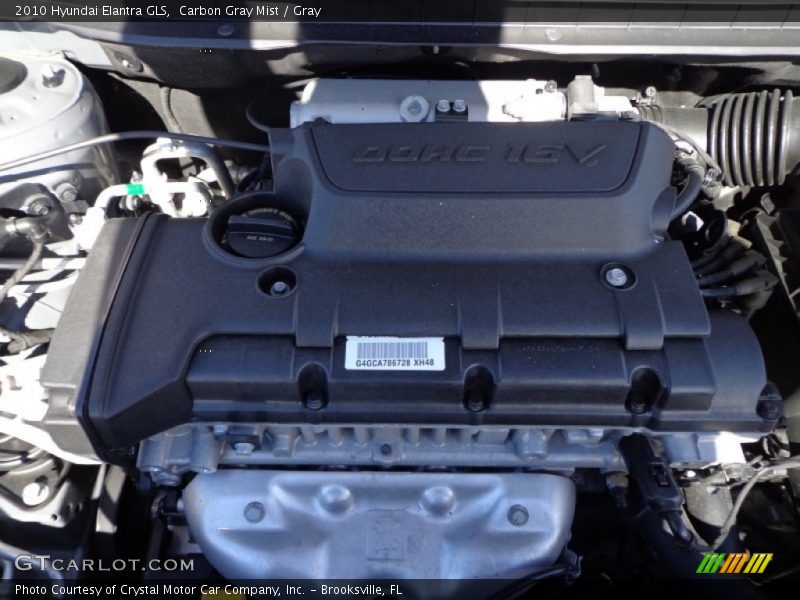 Carbon Gray Mist / Gray 2010 Hyundai Elantra GLS