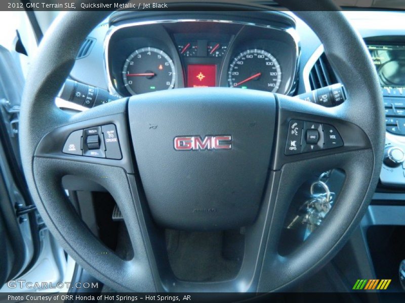Quicksilver Metallic / Jet Black 2012 GMC Terrain SLE
