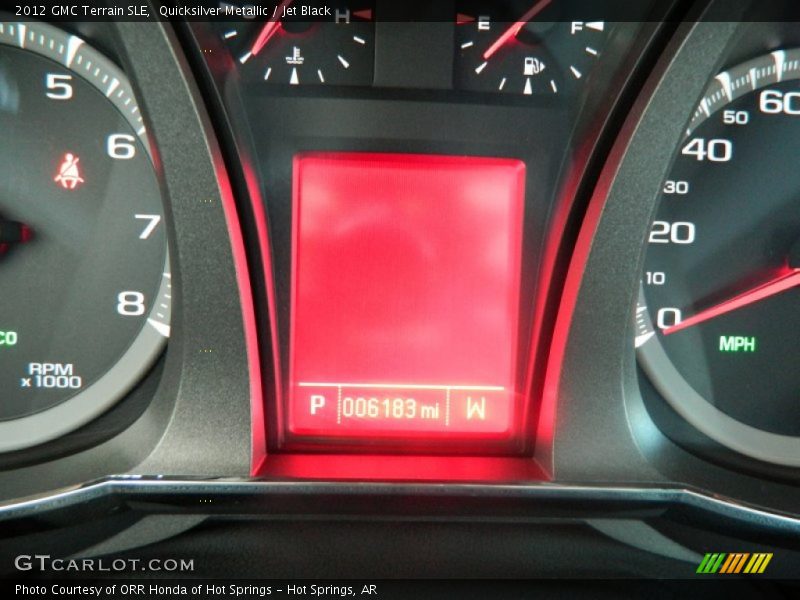 Quicksilver Metallic / Jet Black 2012 GMC Terrain SLE
