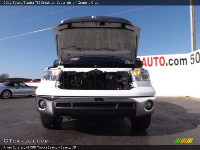 Super White / Graphite Gray 2011 Toyota Tundra TSS CrewMax