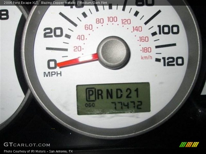 Blazing Copper Metallic / Medium/Dark Flint 2006 Ford Escape XLT