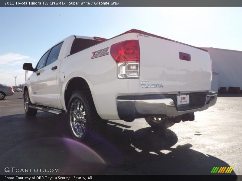 Super White / Graphite Gray 2011 Toyota Tundra TSS CrewMax