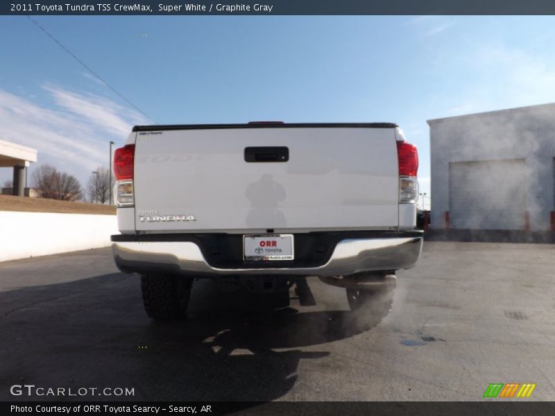 Super White / Graphite Gray 2011 Toyota Tundra TSS CrewMax