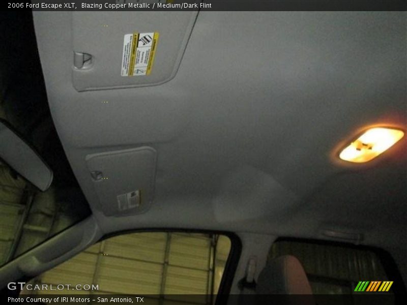 Blazing Copper Metallic / Medium/Dark Flint 2006 Ford Escape XLT