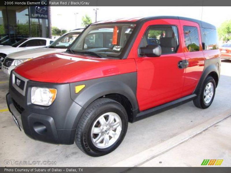 Rallye Red / Black/Gray 2006 Honda Element EX
