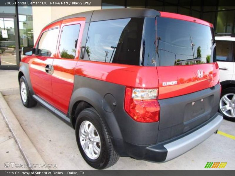 Rallye Red / Black/Gray 2006 Honda Element EX
