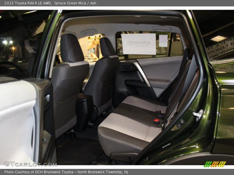 Spruce Green Mica / Ash 2013 Toyota RAV4 LE AWD
