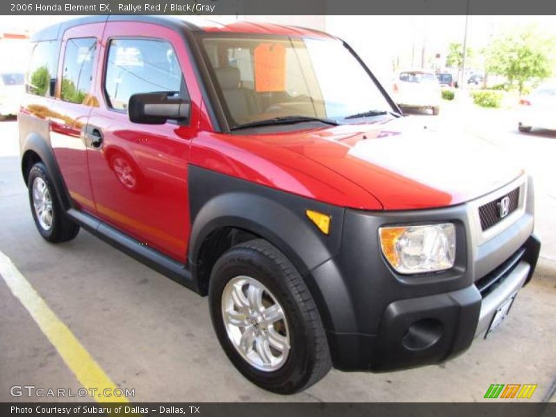 Rallye Red / Black/Gray 2006 Honda Element EX