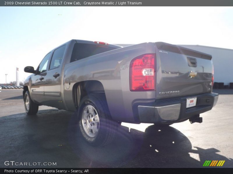 Graystone Metallic / Light Titanium 2009 Chevrolet Silverado 1500 LT Crew Cab