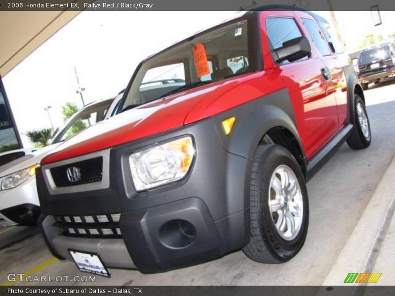 Rallye Red / Black/Gray 2006 Honda Element EX