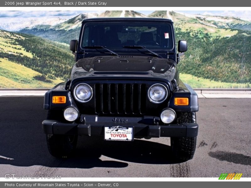 Black / Dark Slate Gray 2006 Jeep Wrangler Sport 4x4