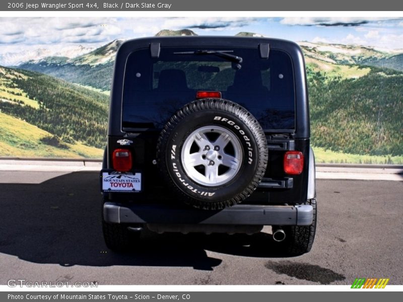 Black / Dark Slate Gray 2006 Jeep Wrangler Sport 4x4