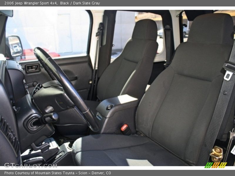 Black / Dark Slate Gray 2006 Jeep Wrangler Sport 4x4