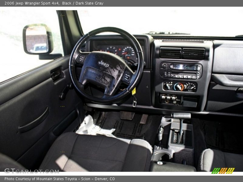 Black / Dark Slate Gray 2006 Jeep Wrangler Sport 4x4