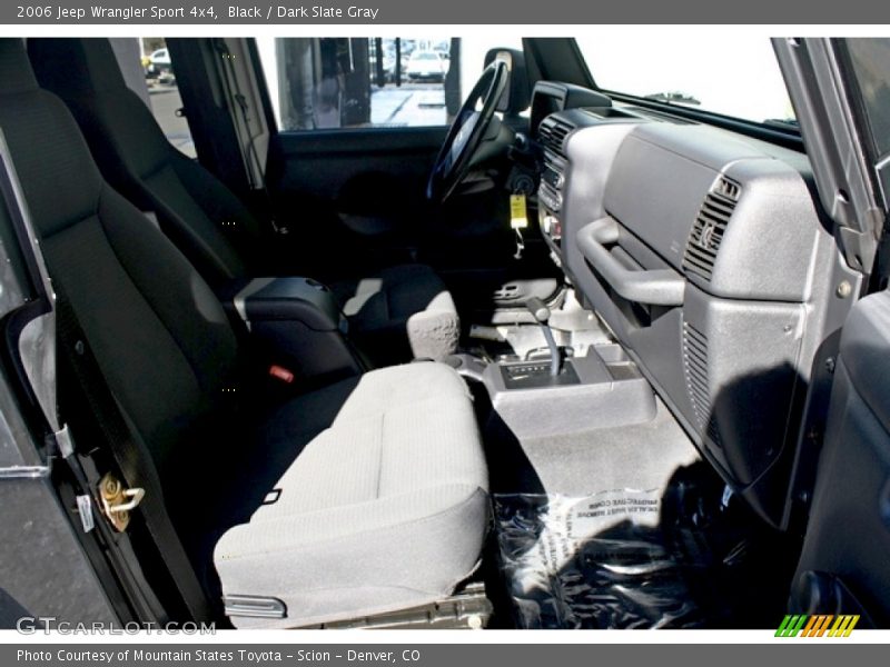 Black / Dark Slate Gray 2006 Jeep Wrangler Sport 4x4