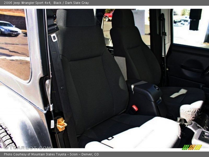 Black / Dark Slate Gray 2006 Jeep Wrangler Sport 4x4