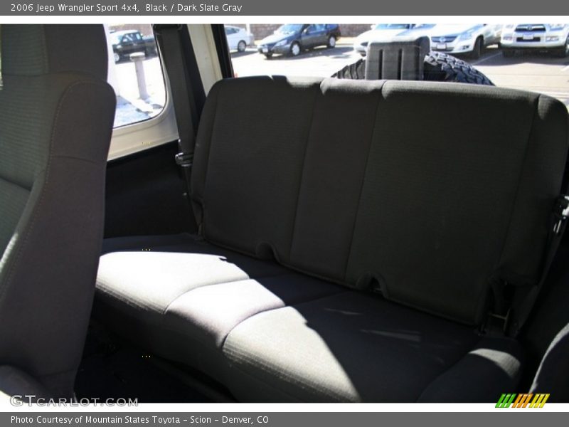 Black / Dark Slate Gray 2006 Jeep Wrangler Sport 4x4