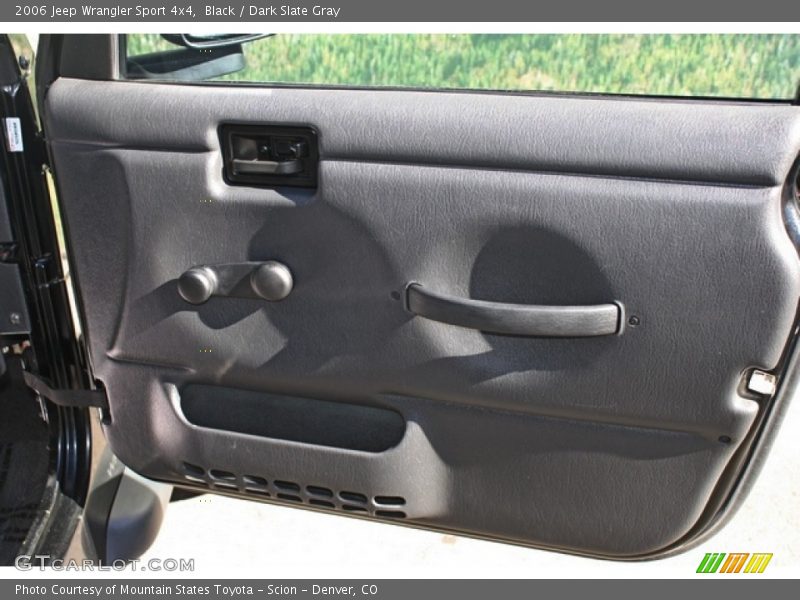 Door Panel of 2006 Wrangler Sport 4x4