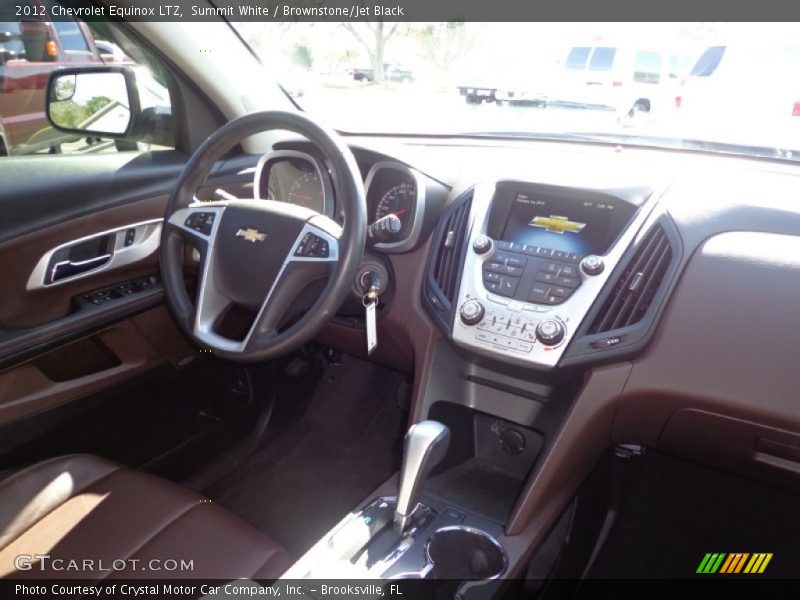 Summit White / Brownstone/Jet Black 2012 Chevrolet Equinox LTZ