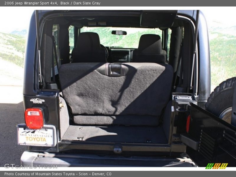 Black / Dark Slate Gray 2006 Jeep Wrangler Sport 4x4