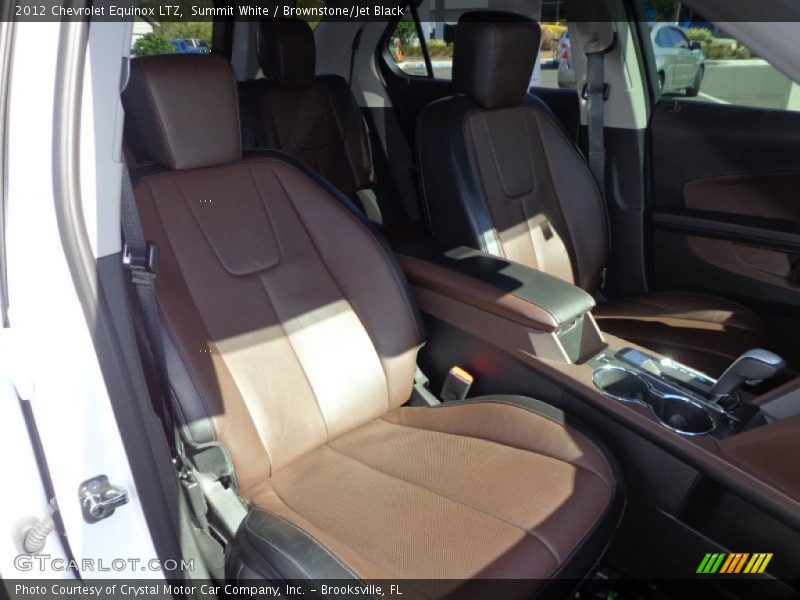 Summit White / Brownstone/Jet Black 2012 Chevrolet Equinox LTZ