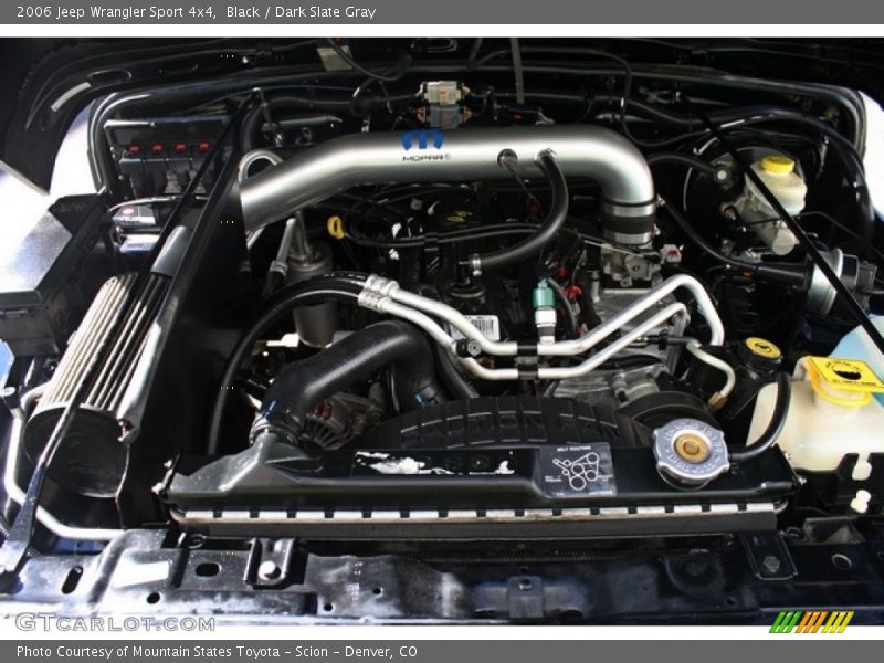  2006 Wrangler Sport 4x4 Engine - 4.0 Liter OHV 12V Inline 6 Cylinder