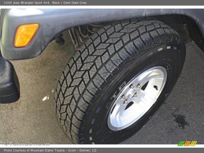 Black / Dark Slate Gray 2006 Jeep Wrangler Sport 4x4