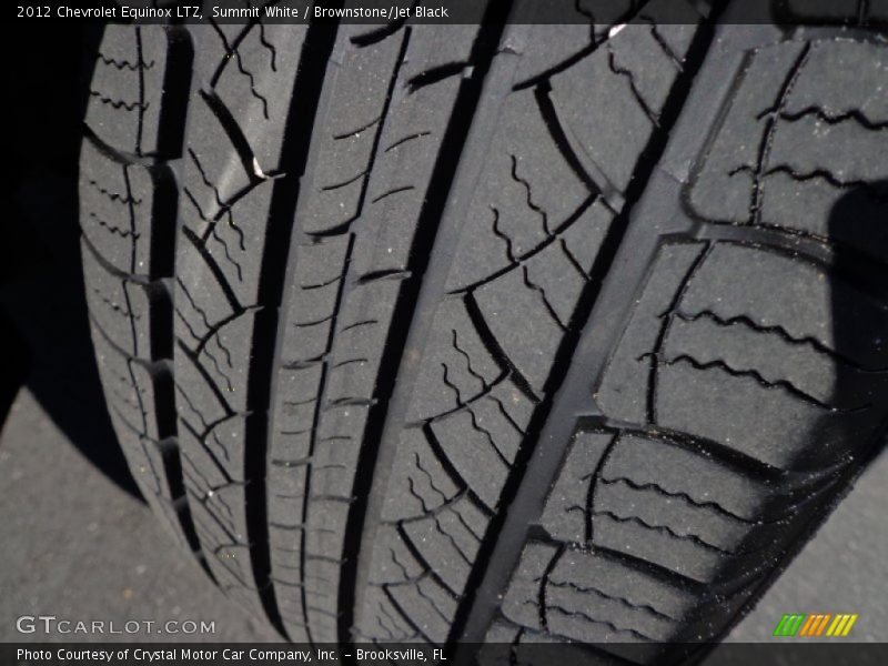 Summit White / Brownstone/Jet Black 2012 Chevrolet Equinox LTZ