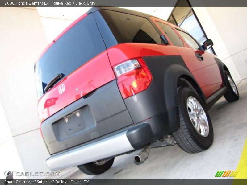 Rallye Red / Black/Gray 2006 Honda Element EX