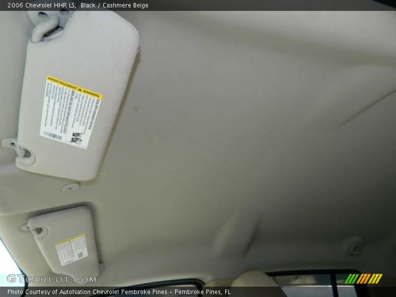 Black / Cashmere Beige 2006 Chevrolet HHR LS