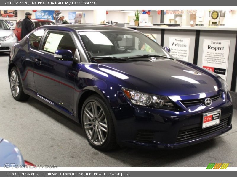 Nautical Blue Metallic / Dark Charcoal 2013 Scion tC