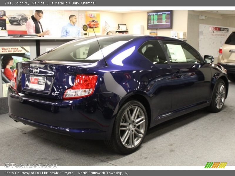 Nautical Blue Metallic / Dark Charcoal 2013 Scion tC