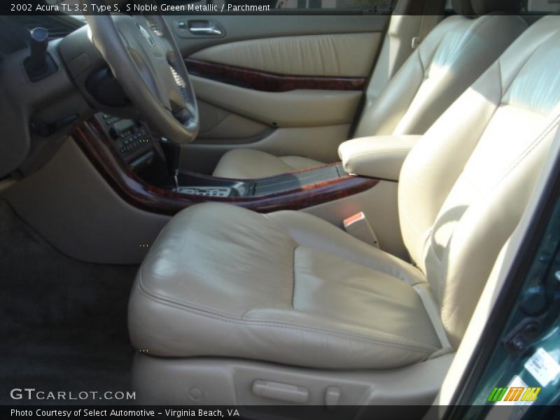 S Noble Green Metallic / Parchment 2002 Acura TL 3.2 Type S
