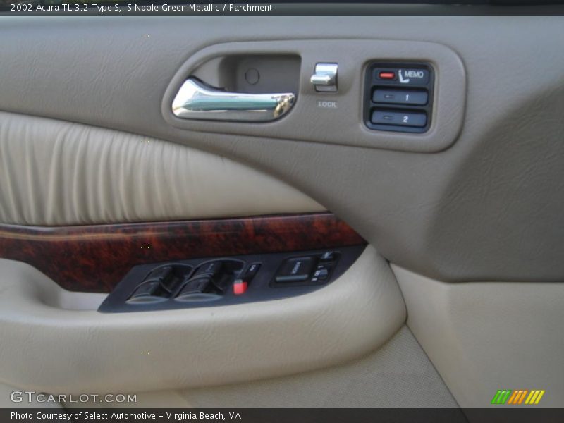 S Noble Green Metallic / Parchment 2002 Acura TL 3.2 Type S