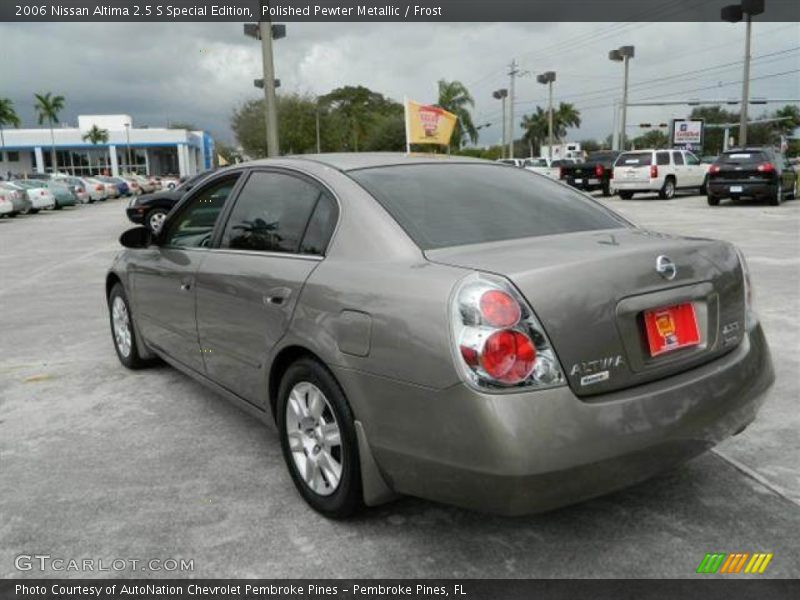 Polished Pewter Metallic / Frost 2006 Nissan Altima 2.5 S Special Edition