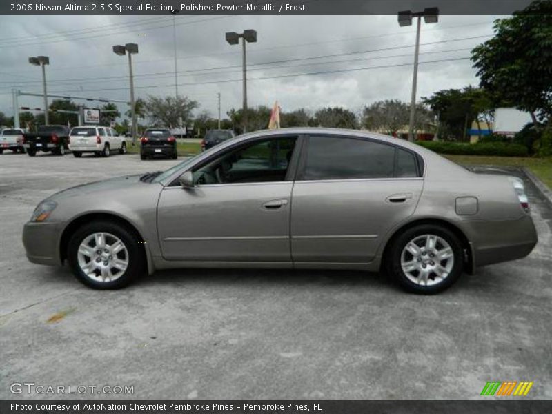 Polished Pewter Metallic / Frost 2006 Nissan Altima 2.5 S Special Edition