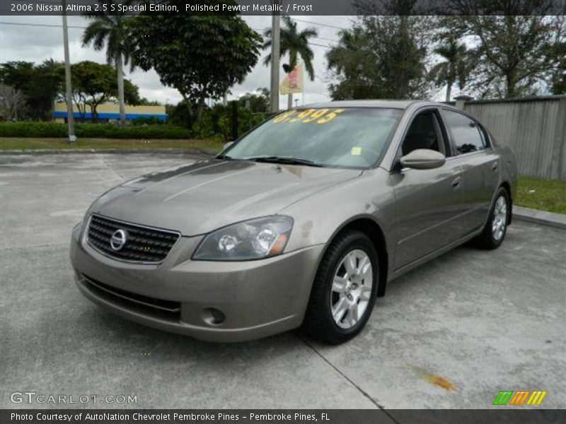 Polished Pewter Metallic / Frost 2006 Nissan Altima 2.5 S Special Edition