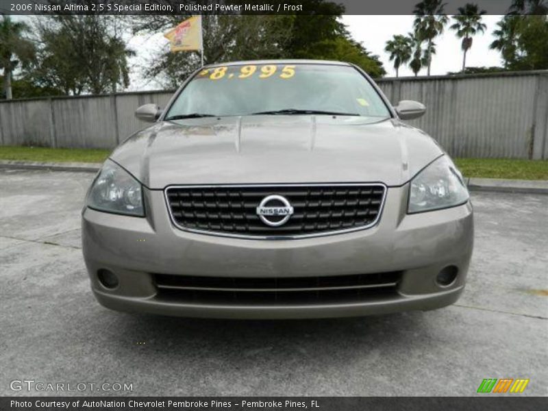 Polished Pewter Metallic / Frost 2006 Nissan Altima 2.5 S Special Edition