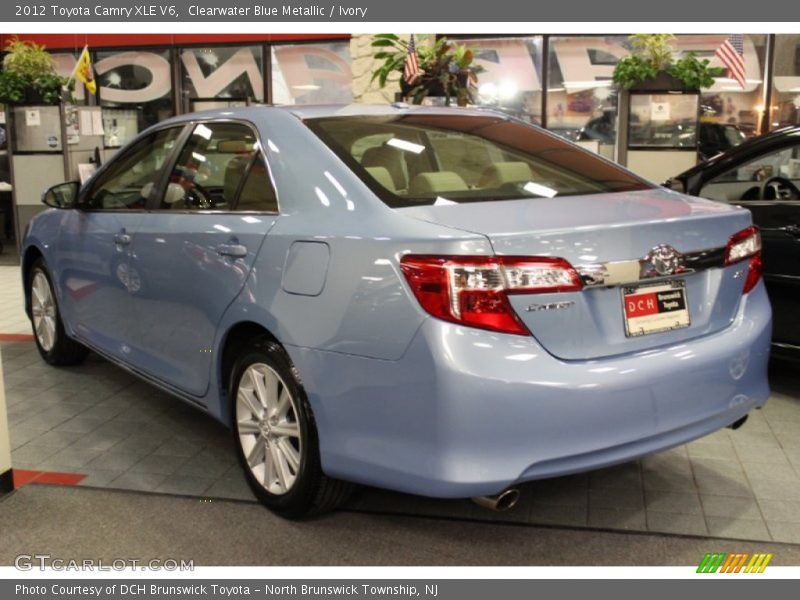 Clearwater Blue Metallic / Ivory 2012 Toyota Camry XLE V6