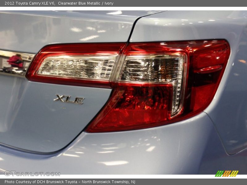 Clearwater Blue Metallic / Ivory 2012 Toyota Camry XLE V6