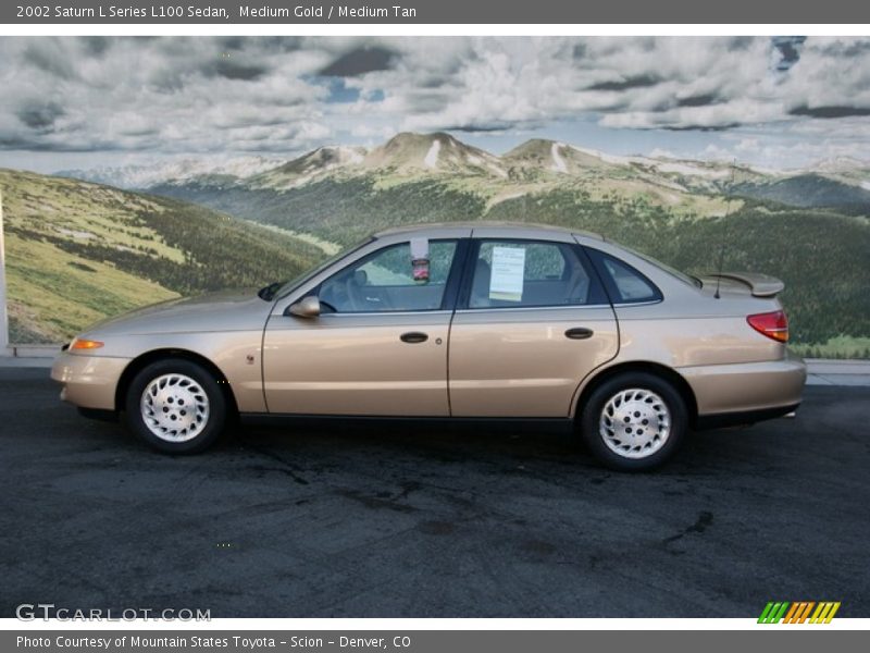 Medium Gold / Medium Tan 2002 Saturn L Series L100 Sedan