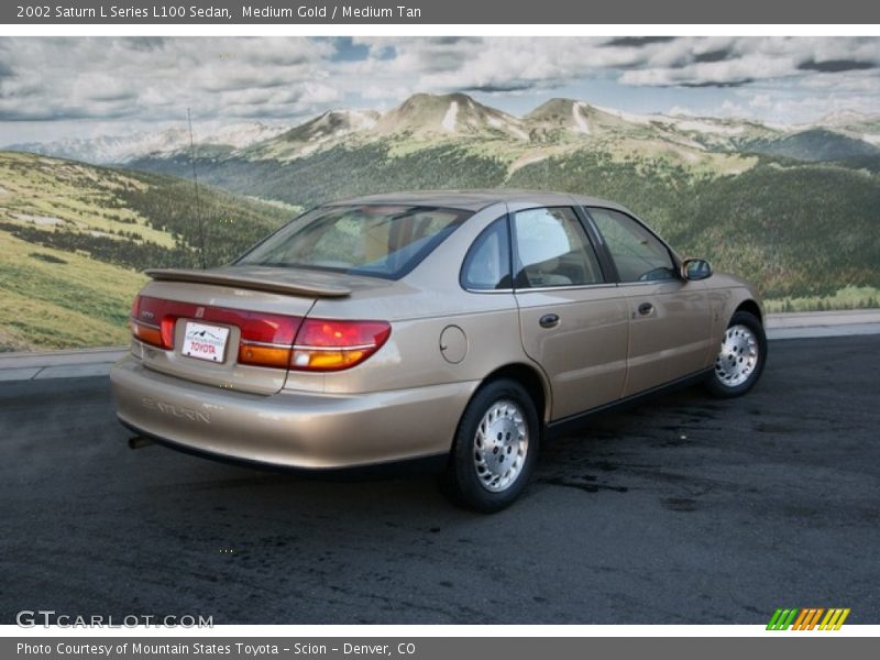 Medium Gold / Medium Tan 2002 Saturn L Series L100 Sedan