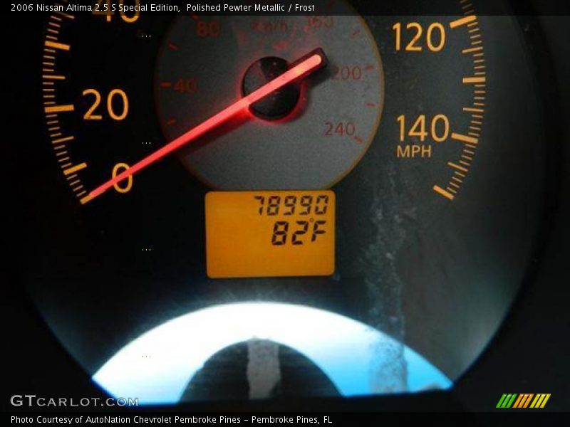 Polished Pewter Metallic / Frost 2006 Nissan Altima 2.5 S Special Edition