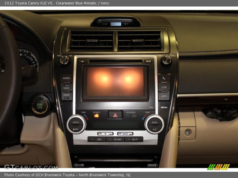 Clearwater Blue Metallic / Ivory 2012 Toyota Camry XLE V6