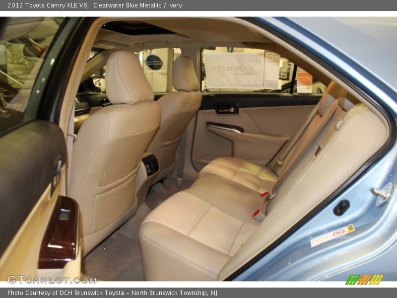Clearwater Blue Metallic / Ivory 2012 Toyota Camry XLE V6