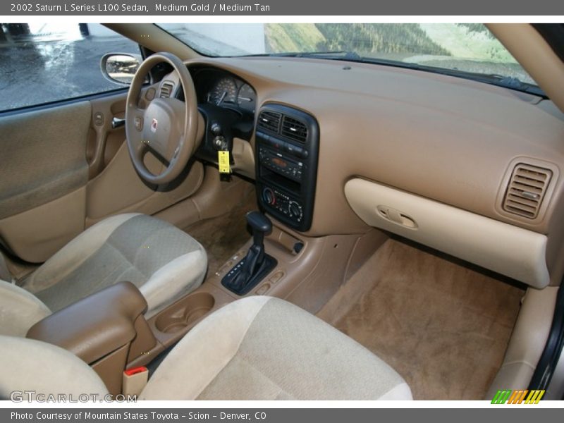 Medium Gold / Medium Tan 2002 Saturn L Series L100 Sedan