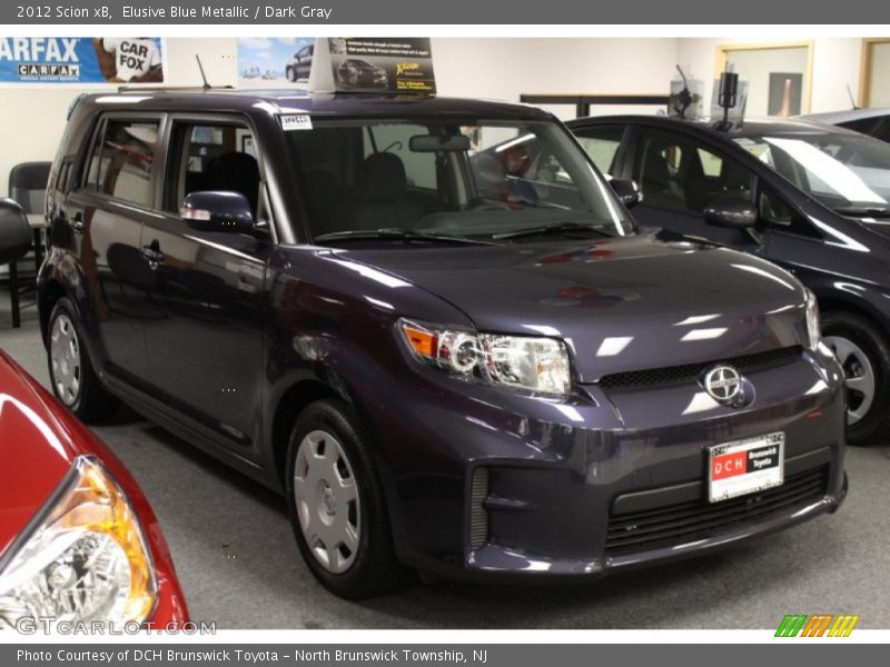 Elusive Blue Metallic / Dark Gray 2012 Scion xB