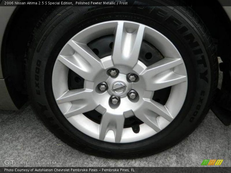 Polished Pewter Metallic / Frost 2006 Nissan Altima 2.5 S Special Edition
