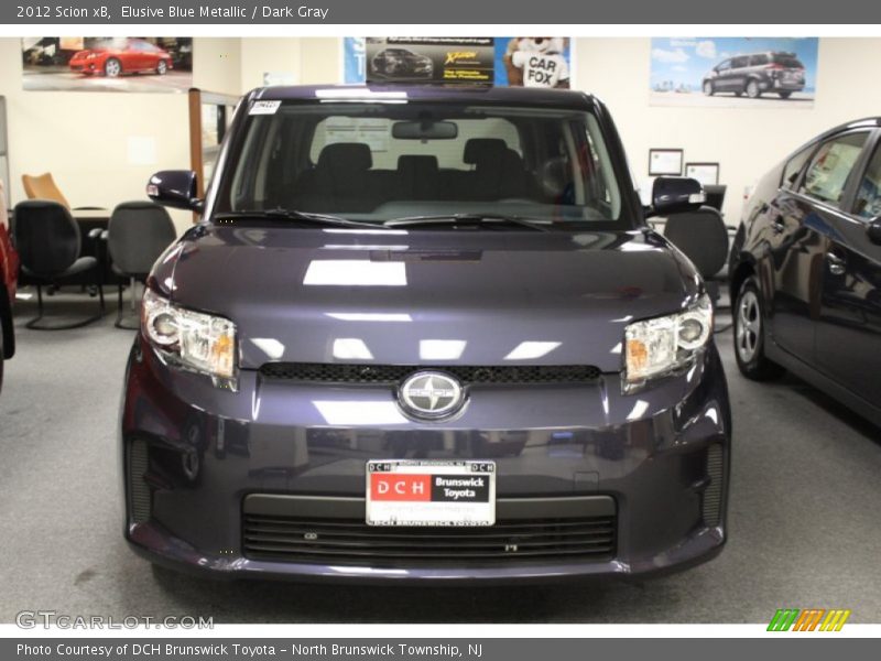 Elusive Blue Metallic / Dark Gray 2012 Scion xB