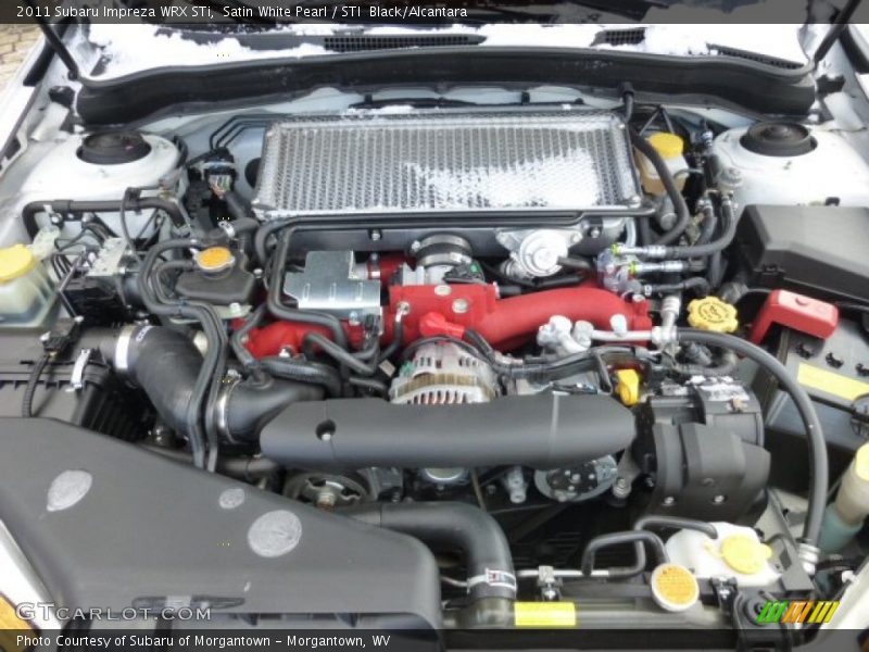  2011 Impreza WRX STi Engine - 2.5 Liter STI Turbocharged DOHC 16-Valve DAVCS Flat 4 Cylinder